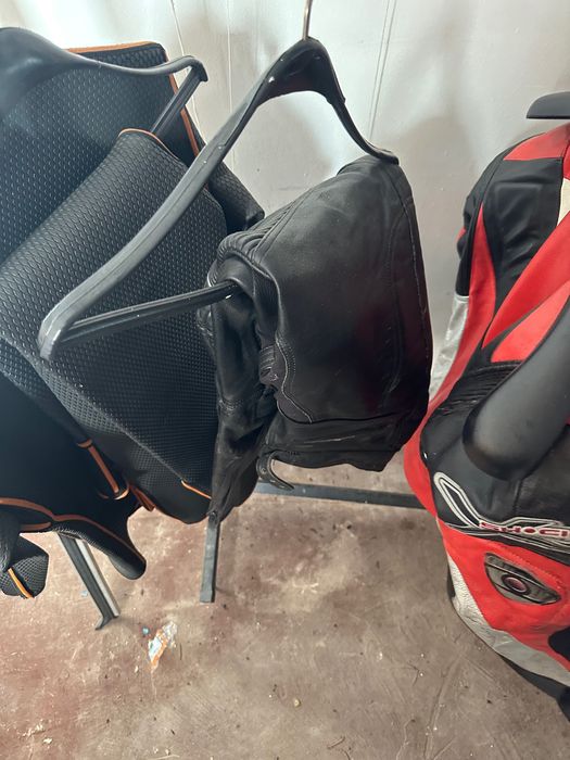 Кожено яке за мотор с защита