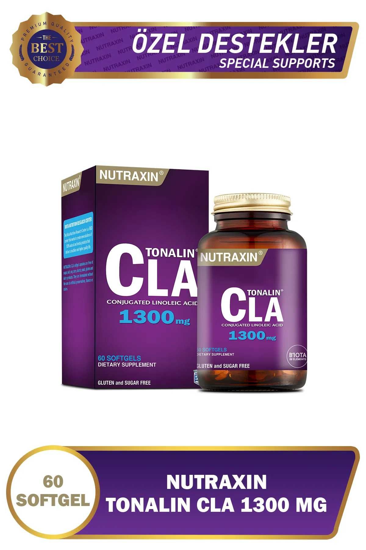 Nutraxin Похудения, сжигание жиров Tonalin CLA QUICK-SLIM 1300 mg