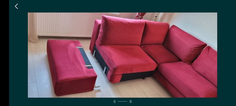Vand canapea extensibila
