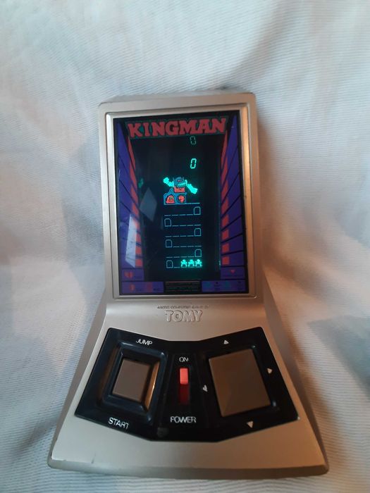 Ретро електронна игра TOMY Kingman – Работи, с оригинално зарядно