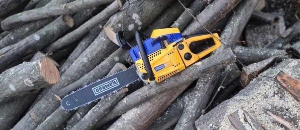 Drujba benzina motor puternic 52 cmc - lama 16" 40 cm