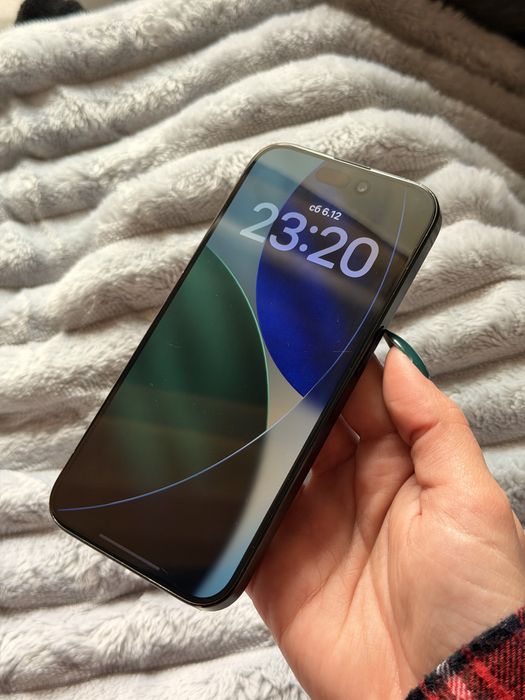 Като НОВ! iPhone 15 pro 128 gb dark blue