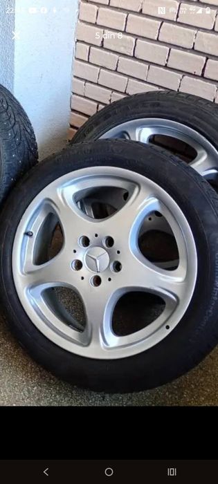 Set roti Mercedes Benz S class CL W220 W215 ANVELOPE IARNA R18