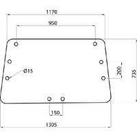 geamuri cabina tractoare Ford