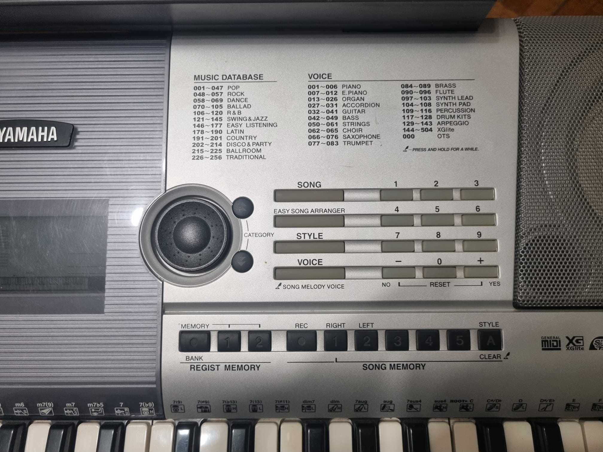 Clapa/Orga Yamaha YPT-410