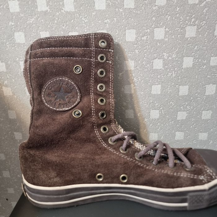 Tenesi Converse All Star piele intoarsa