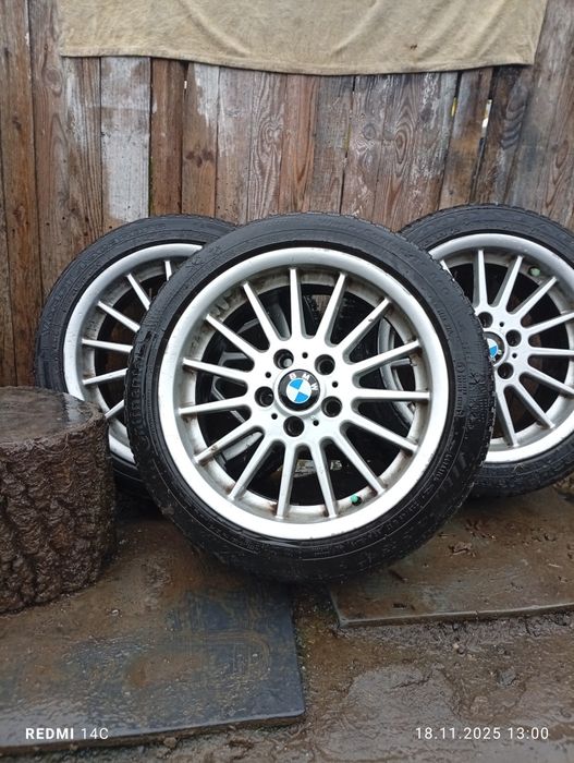 Vând roți e.90 cu tot cu cauciucuri de iarna