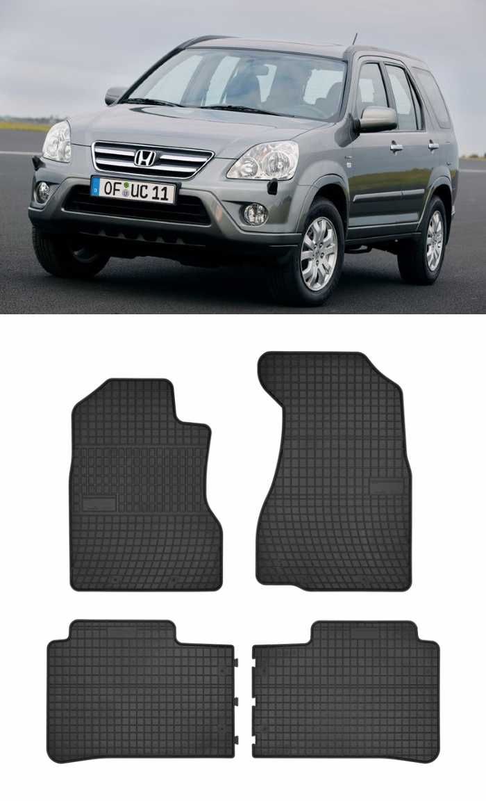 Гумени стелки Frogum съвместими с Honda CRV II - (2002-2006)