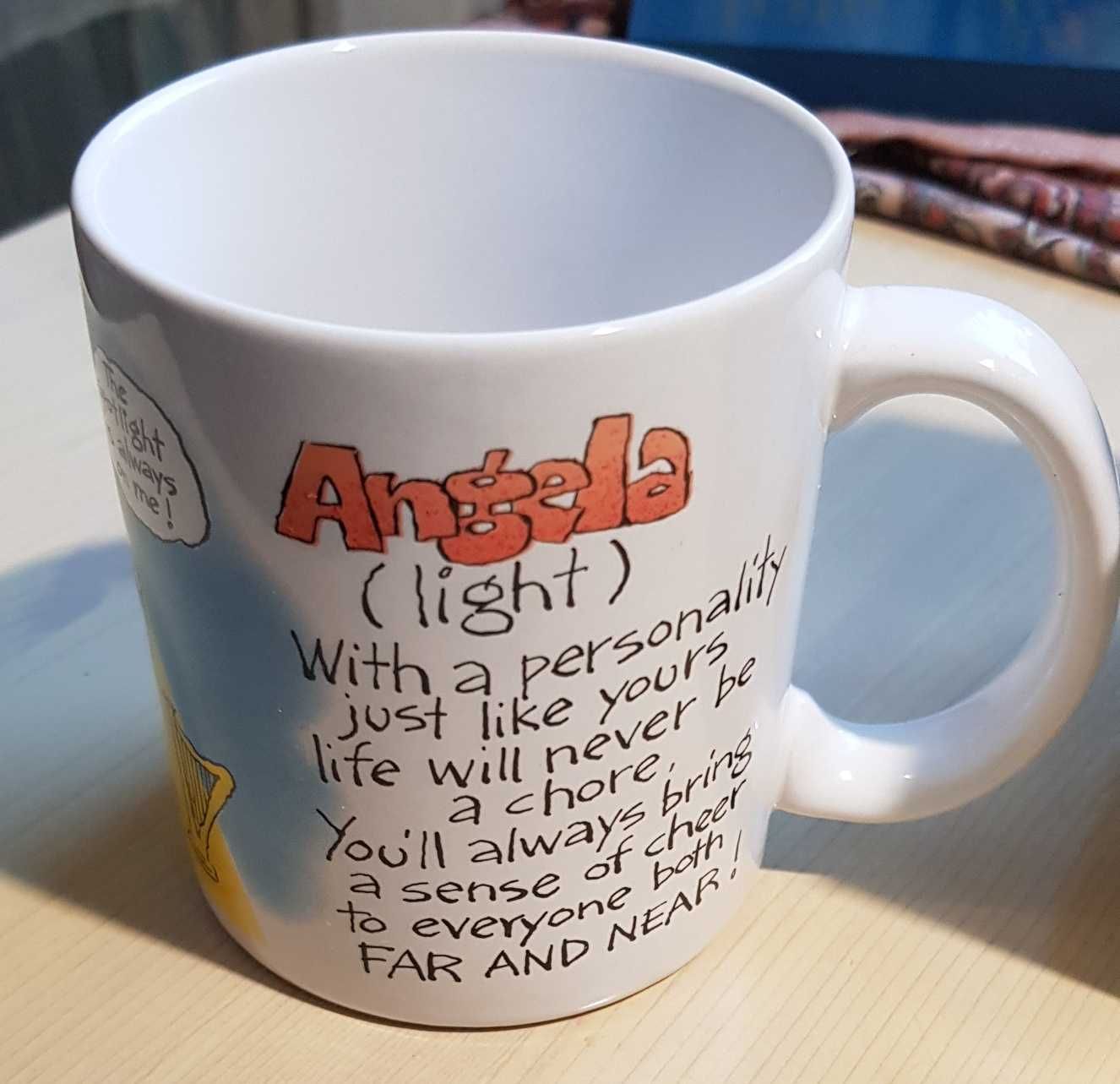 Сувенирна чаша Angela английска нова