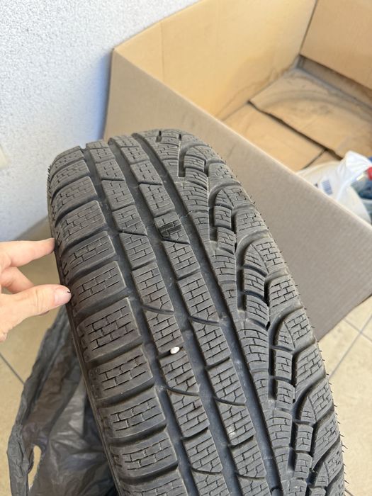 Jante vw 17 cu anvelope 205/50R17 iarna