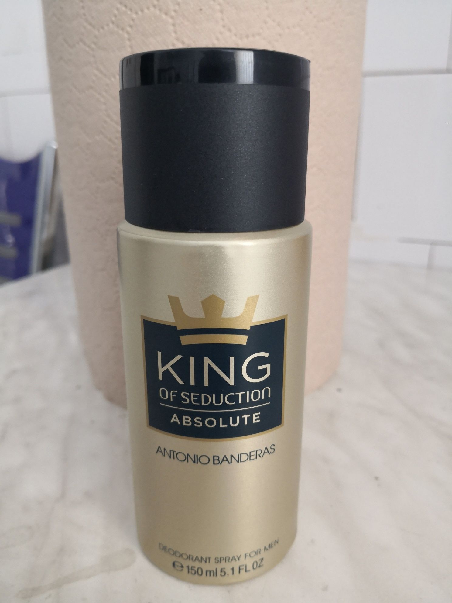 Deodorant spray Antonio Banderas King of Seduction Absolute,