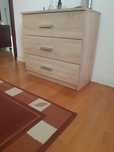 Noptiere și comodă cu sertare  nou nouțe