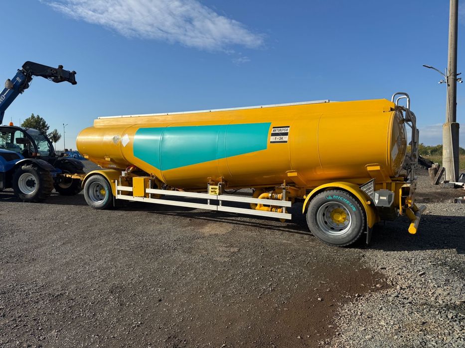 Remorca cisterna aluminiu inox apa IN STOC