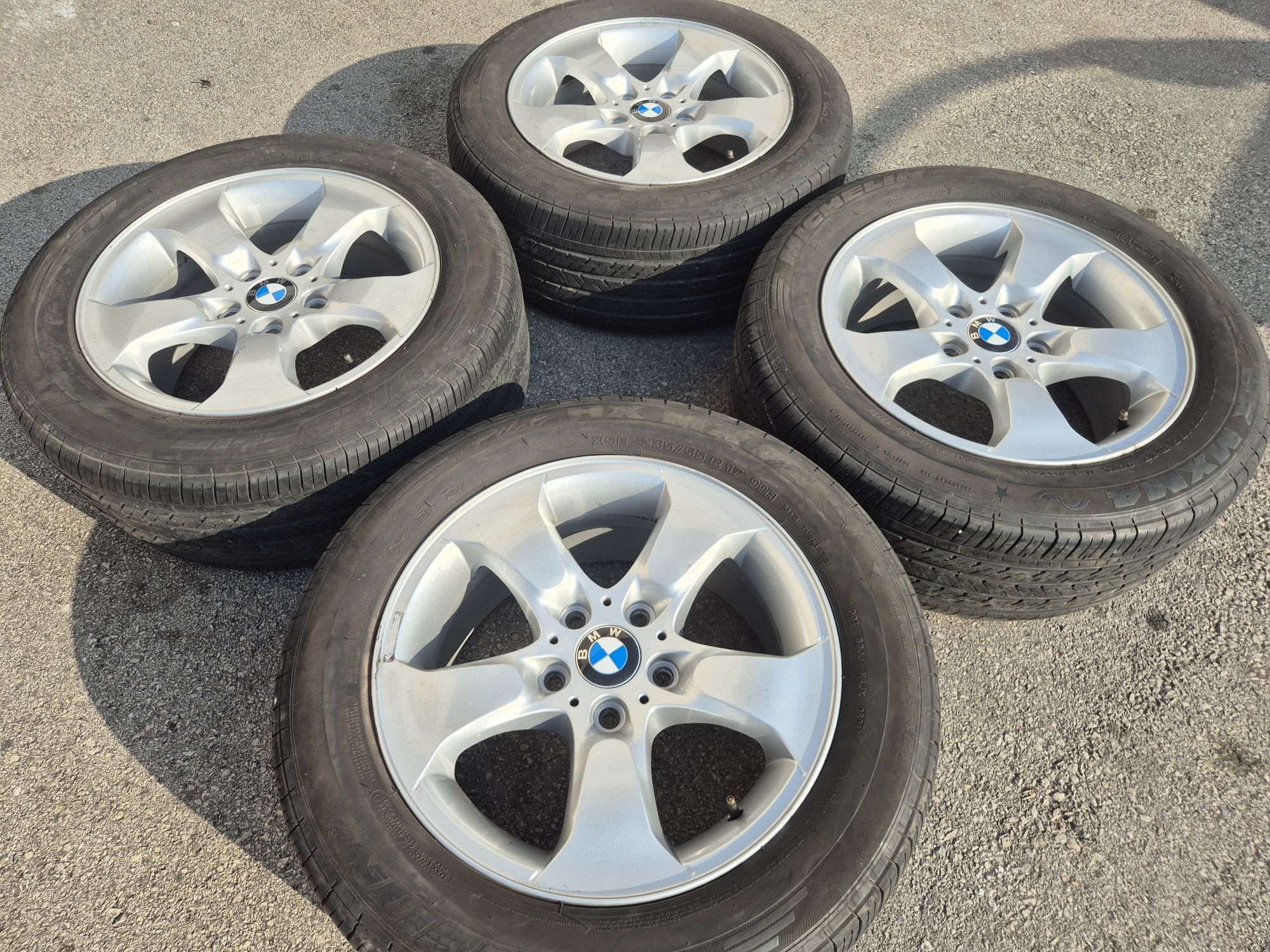 5х120/17 с гуми БМВ Х3 Е83 Х5 Е53 5x120/17 BMW X3 X5
