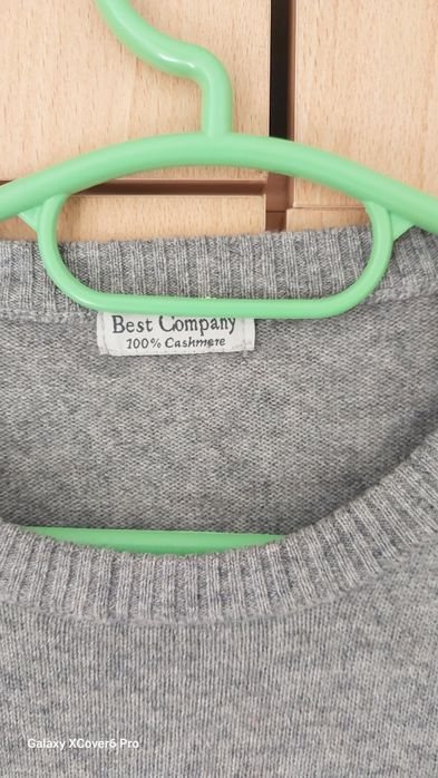 Мъжки Пуловер Best Company.100%кашмир.размер М