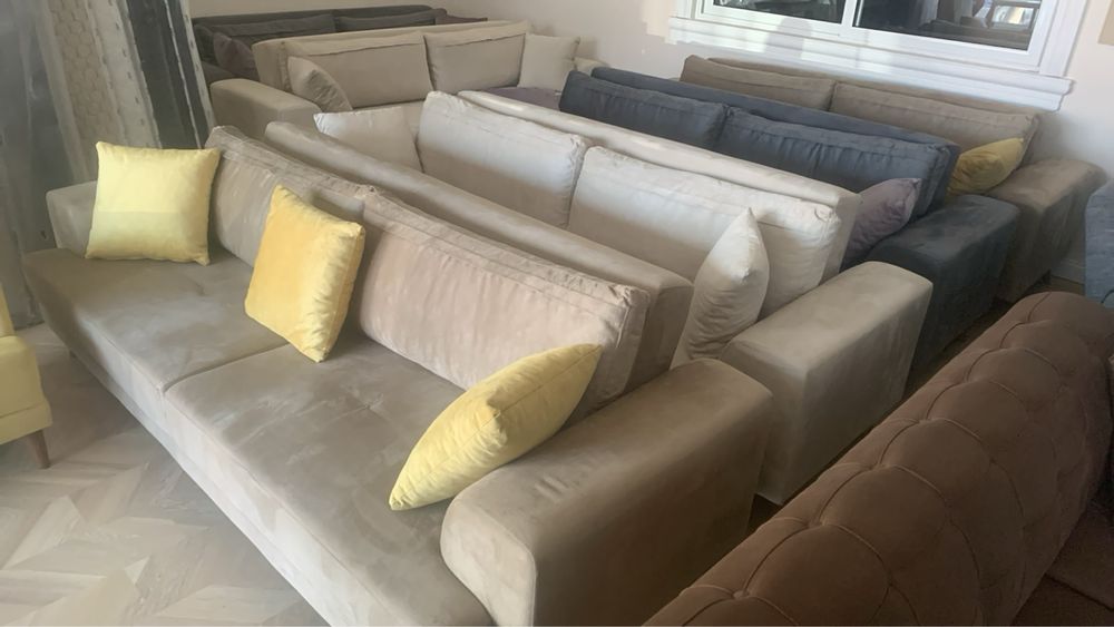 Холна гарнитура - диван - Разтегателен диван