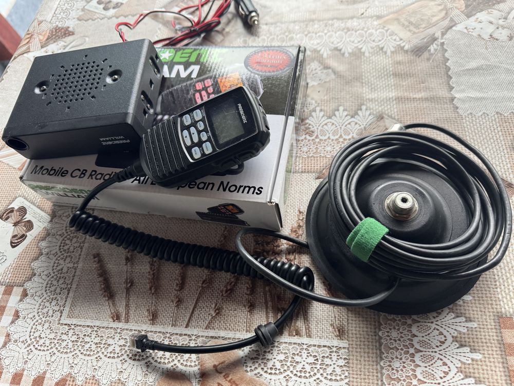 Statie CB President William ASC + Antena President ML145 Black