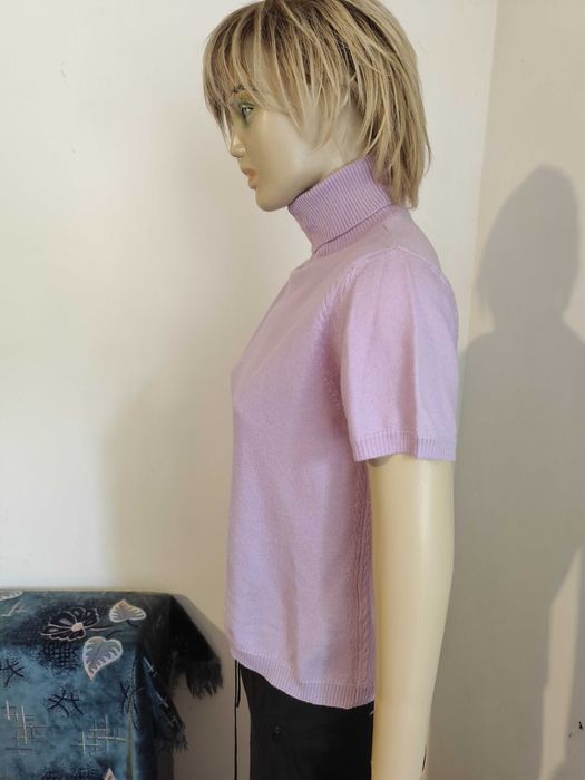 Bluza lila din lina pura virgina Made in Germany-masura M/L-Noua!