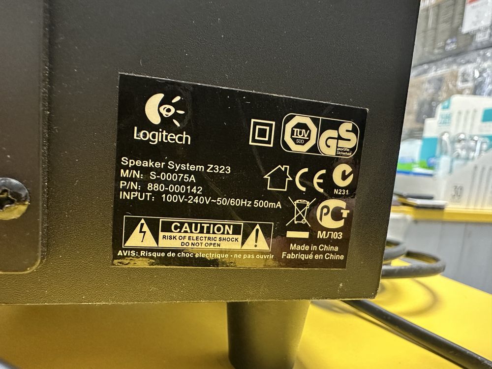Тонколони , буфер Logitech Z323 2.1 за компютър