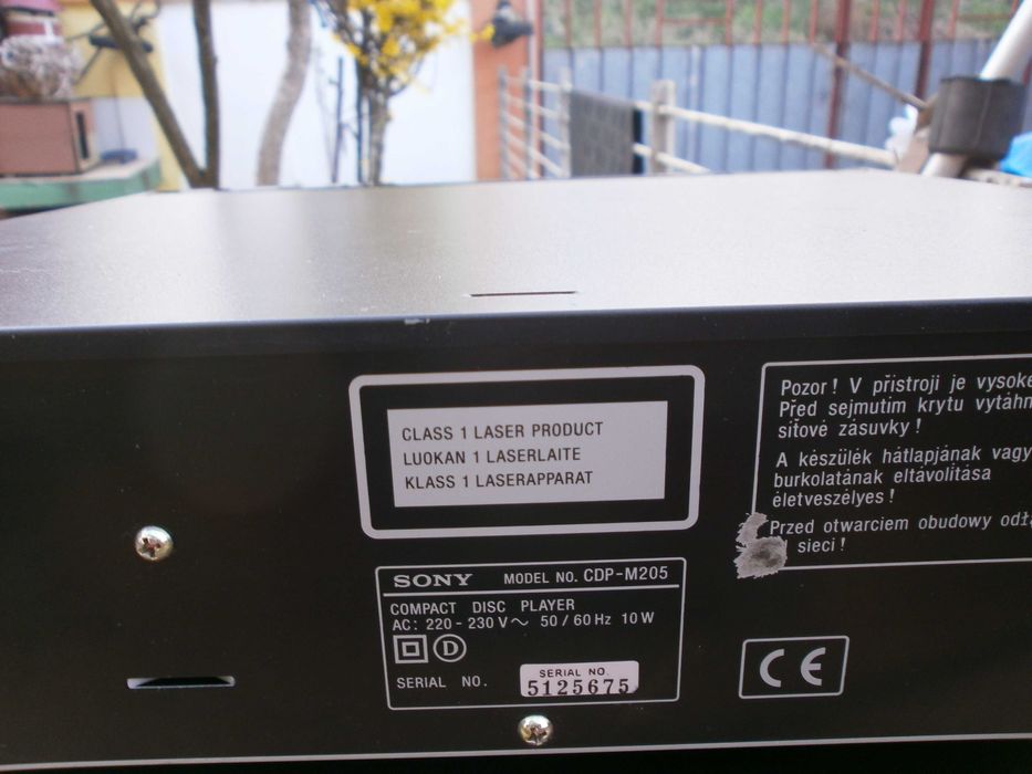 cd sony cdp m205 si m19, nu teac sau onkyo
