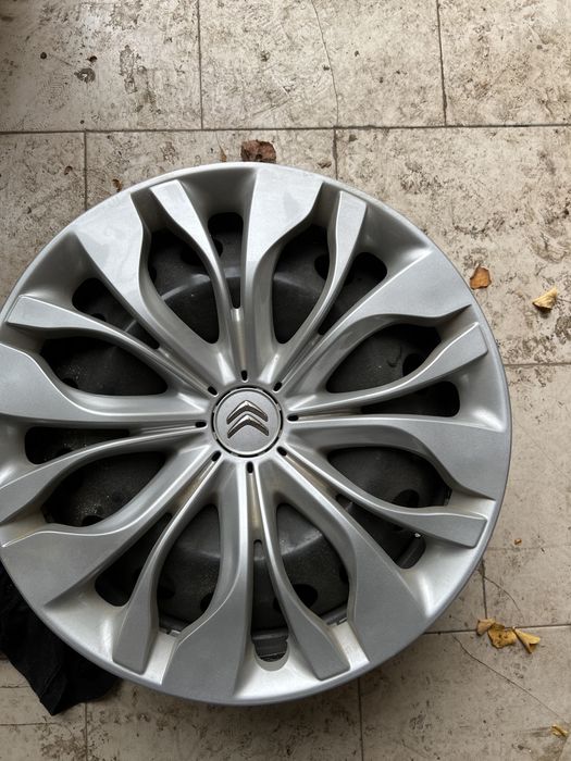 4бр железни джанти с тазове за Ситроен/Пежо