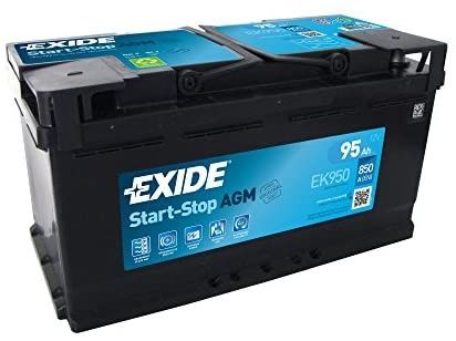 Аккумуляторы с доставкой Exide 95Ah AGM 850A 353x175x190