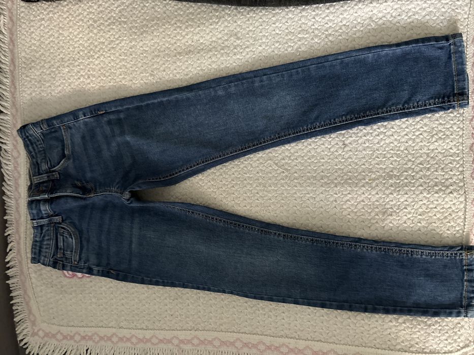 Lot pantaloni denim fete - 9 -10 ani