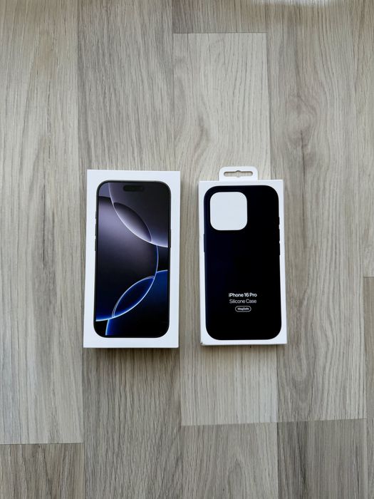 iPhone 16 Pro Black Titanium, 256 GB,