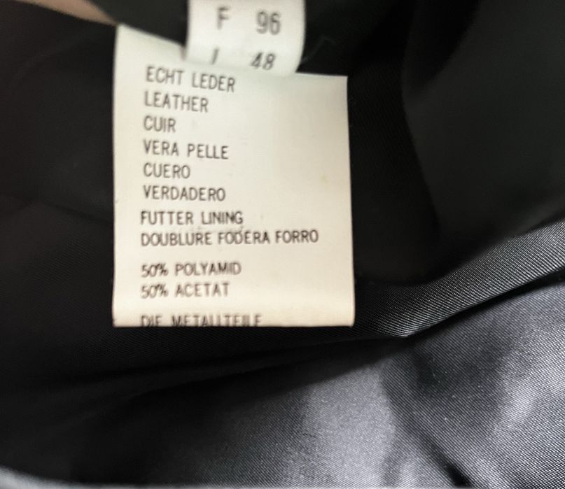 Pantaloni piele naturala, masura 38