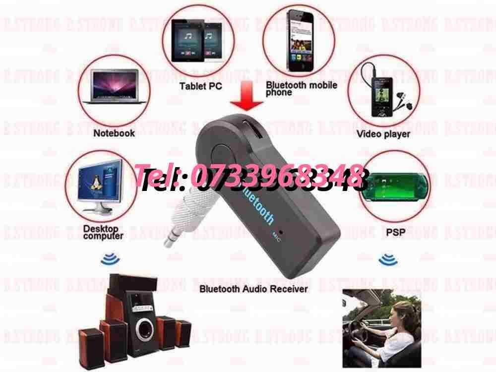 Promotieadaptor 35mm Audio Universal Bluetooth Pentru Masina Aux St