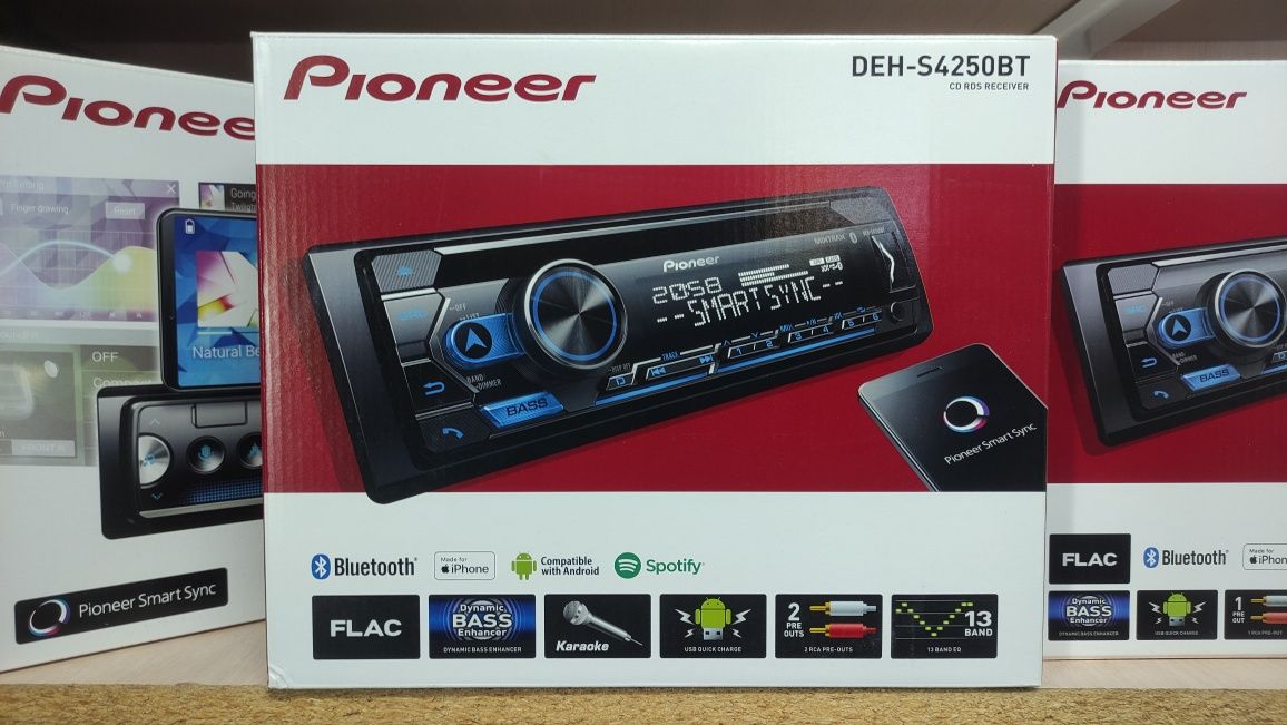 Pioneer  mvh-125ui оригинал USB ресиверы