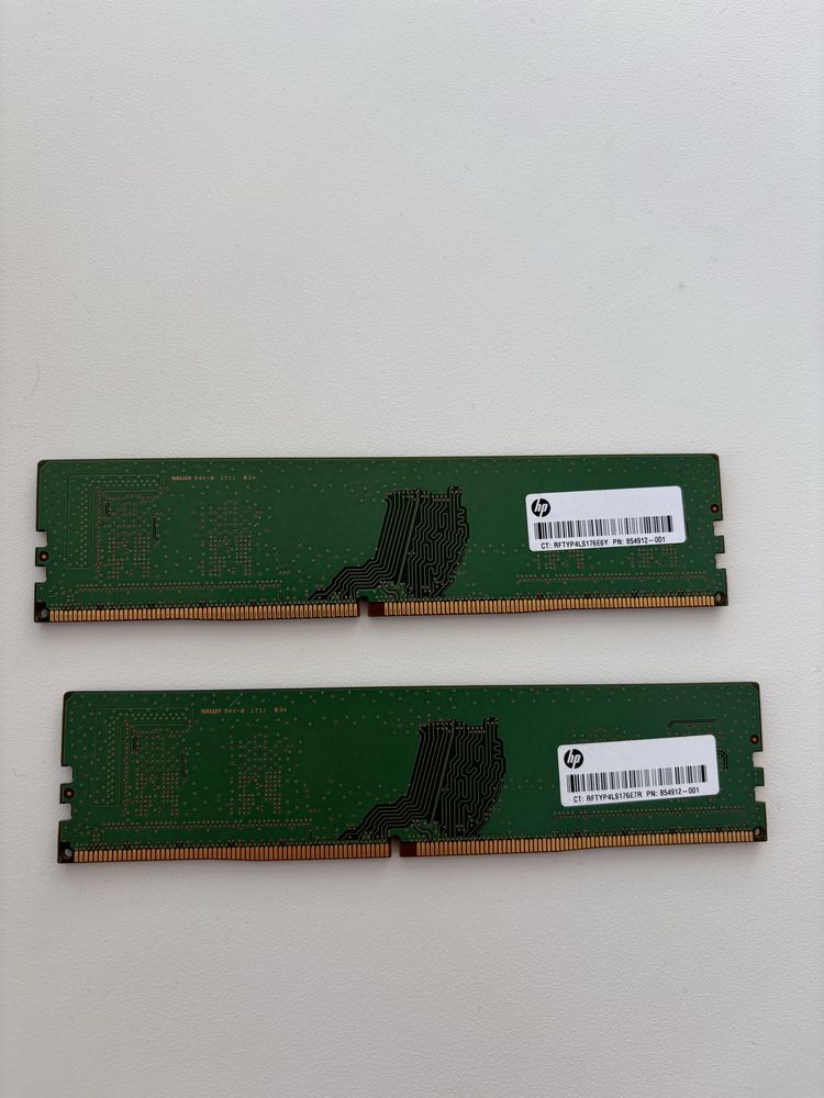 Оперативная память 8гб DDR4 Samsung по 4 гб(2*4) 2400 МГц