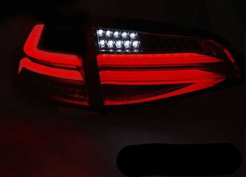 Лед стопове VW Golf 7 Тъмни Опушени Сиви LED Голф 7 Тунинг 2012-2017