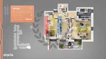 Apartament 3 camere Piata Sudului 79.81 mp utili