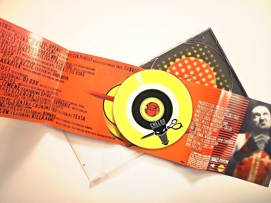 SEMNAT CHELOO+OMBLADON 2006 Cheloo - Fabricant de Gunoi / CD audio rap