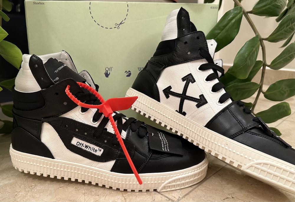 Off White Court 3.0 Black & White - Marimi 38,45- Lichidare de stoc