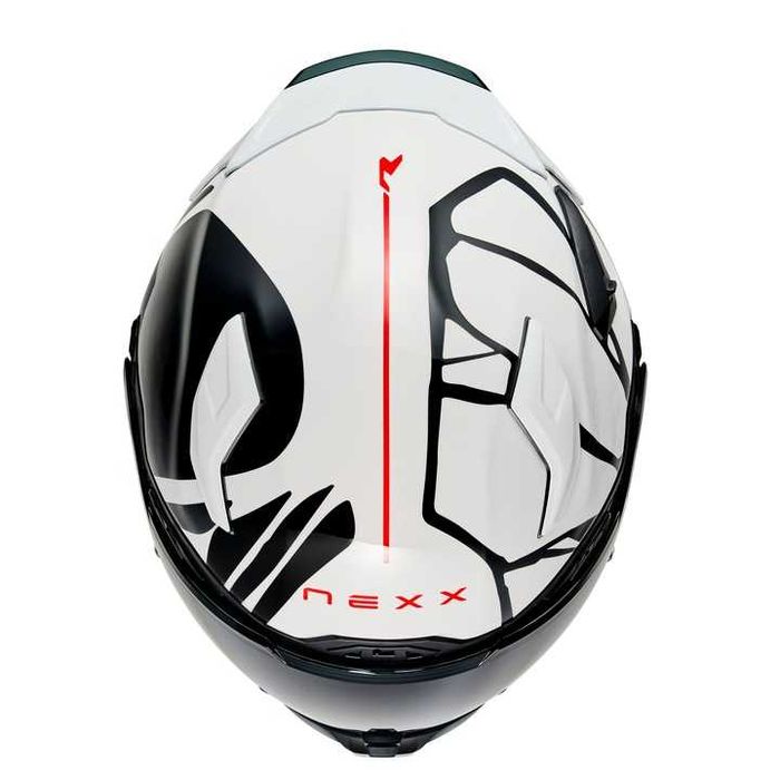 Casca moto NEXX X.WST3 B-Side White/Black