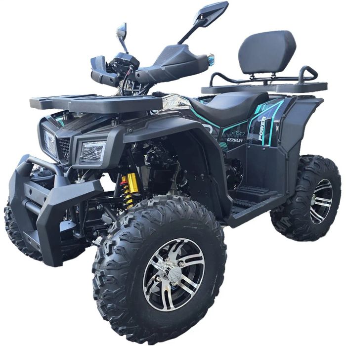 ATV HUNTER Pro 200cc D-N-R albastru 2pers