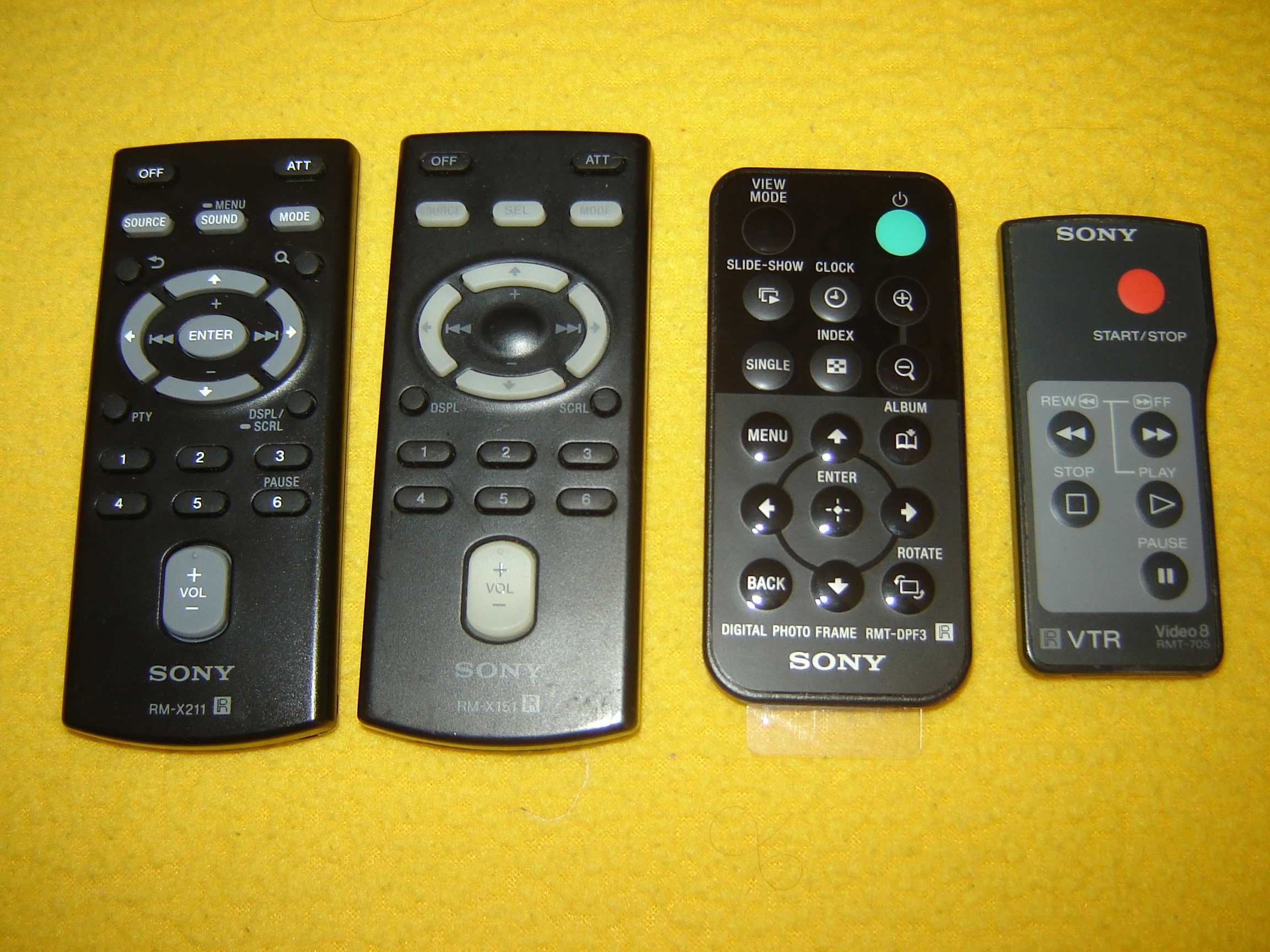 Telecomenzi Sony sisteme Audio-Video