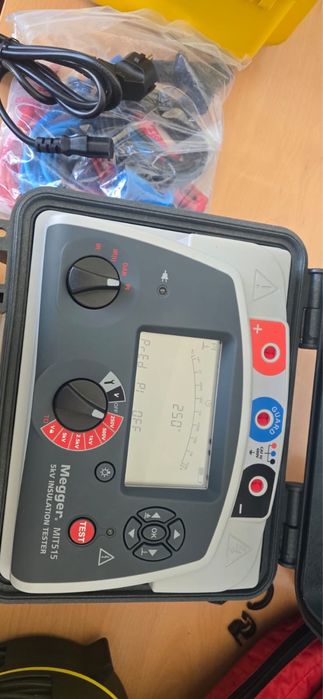Megger mit 515 Megohmetru Aparat masura 5kw ,chauvin arnoux ca6545