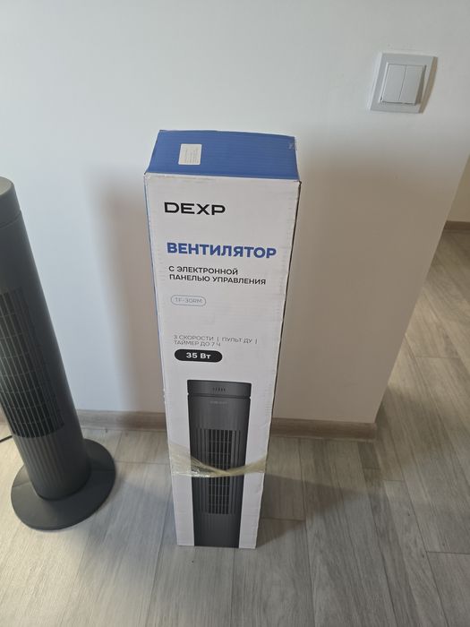 Вентилятор DEXP с пультом