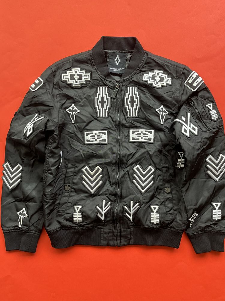 Marcelo Burlon : Boys Embroidered Jacket - Детско яке 12г/ Оригинал