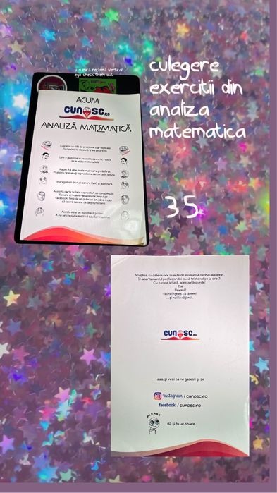 culegere GROASĂ Analiză Matematică clasele XI, XII