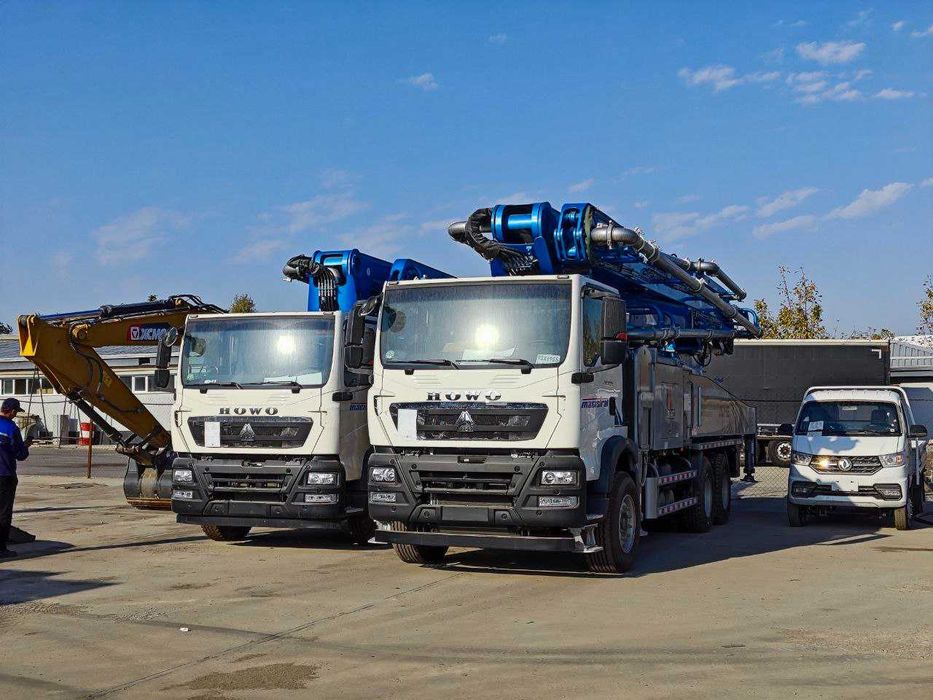 Бетононасос сотилади ҳар ҳил метражлари сотувда бор 36-52 метр JIUHE