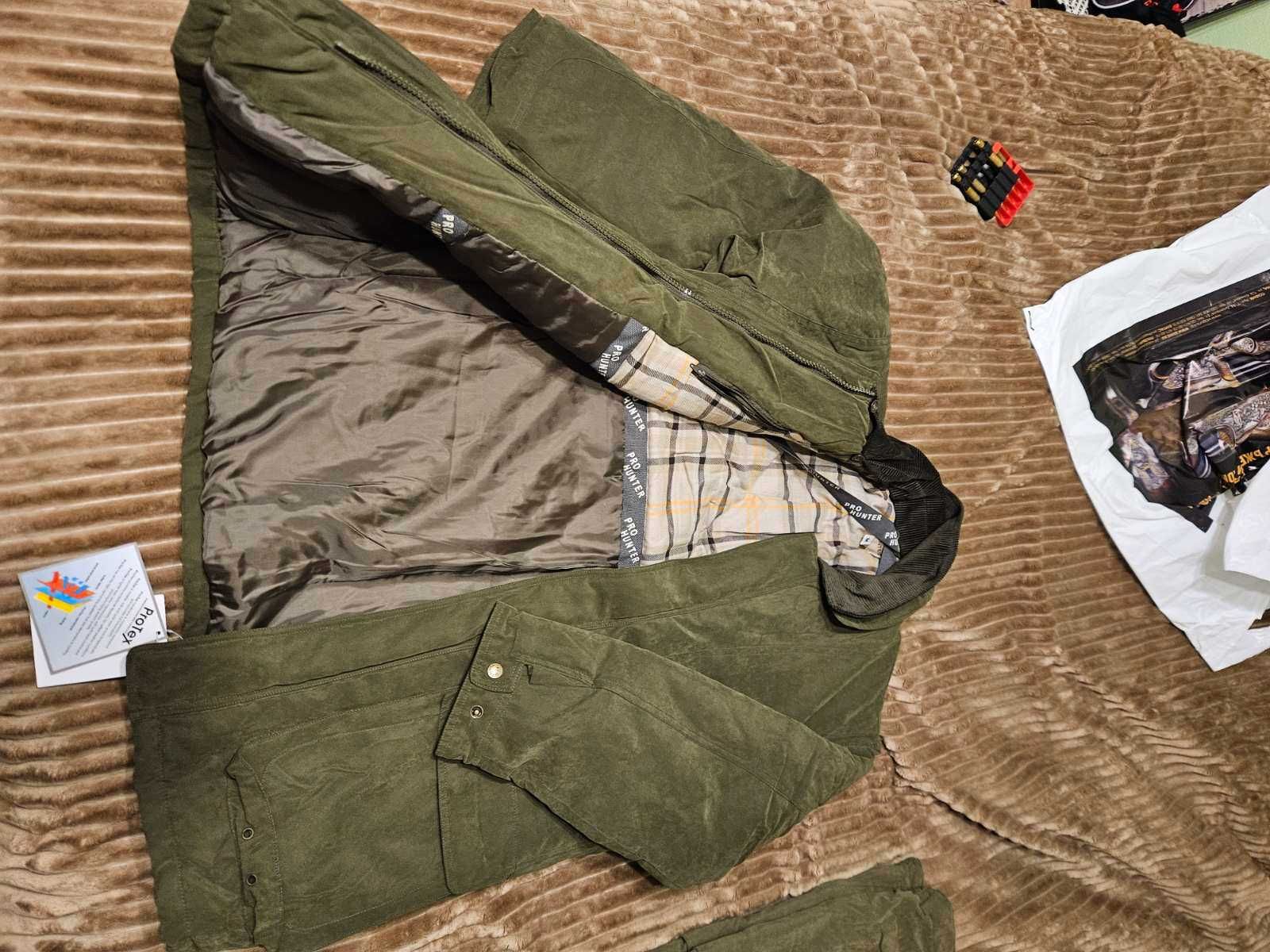Комплект мъжко Яке и Панталон Pro Hunter, ловни дрехи