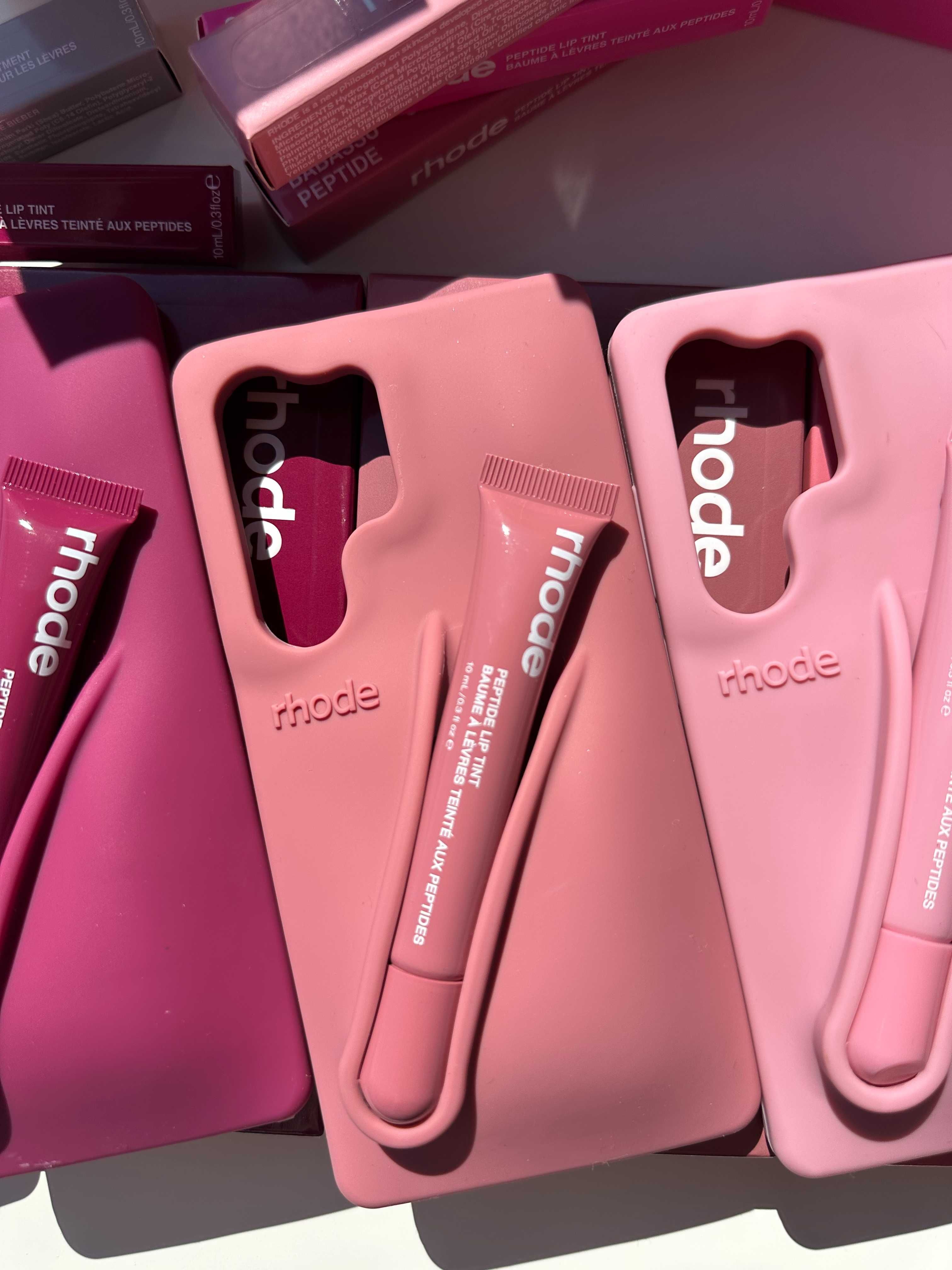 Samsung S25 Ultra Rhode кейс + гланц Rhode case + lip gloss