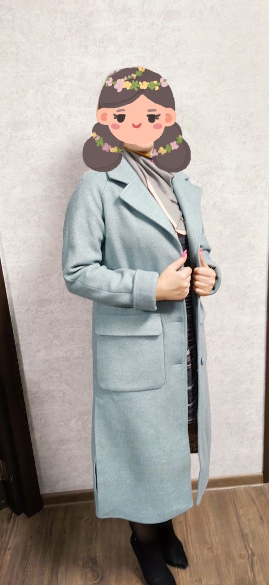 Пальто демисезонное женское 44-46 размер