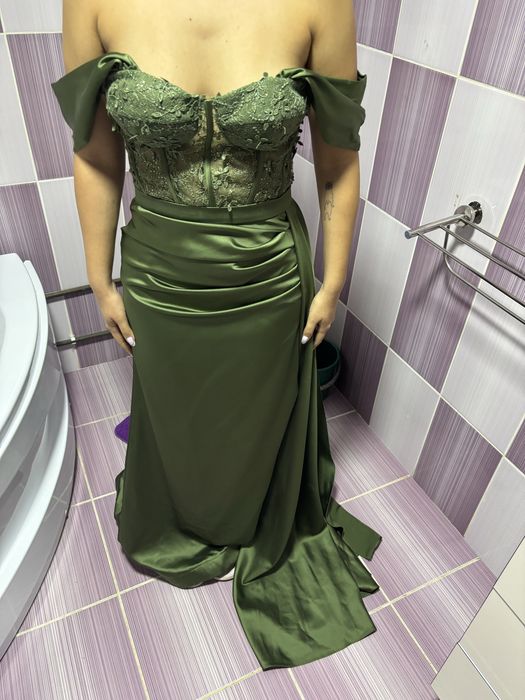 Rochie de seara verde