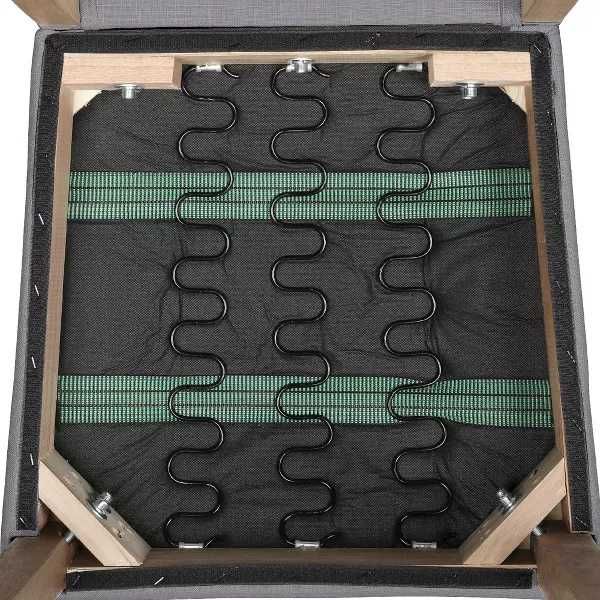 Set 2 scaune cu spatar, tapitate, lemn masiv 125kg|R 592493 DarkGray2