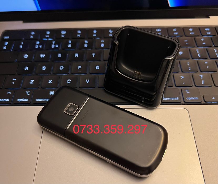 Telefon classic Nokia 8800 Arte BLACK EDITION ! Negru RARITATE !